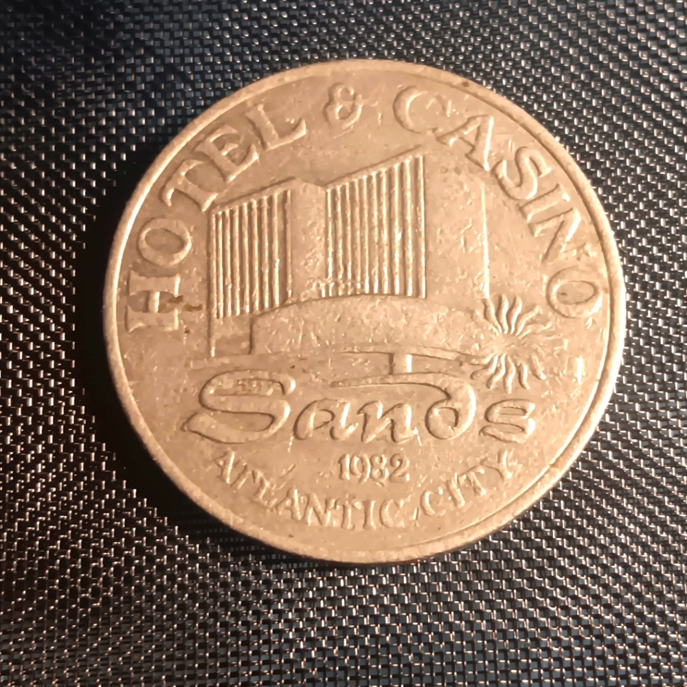 1982 Sands Hotel & Casino Coin